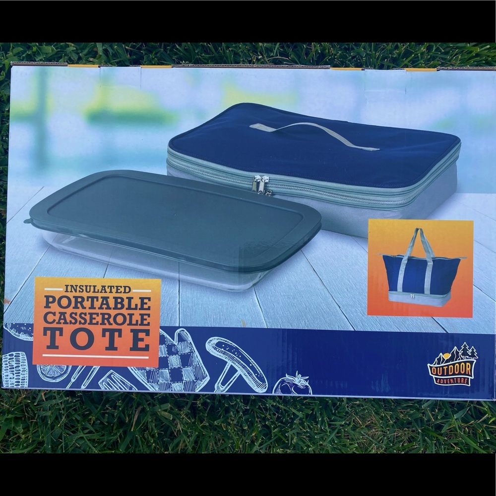 (2) TWO BRAND NEW Insulated Portable Casserole Tote